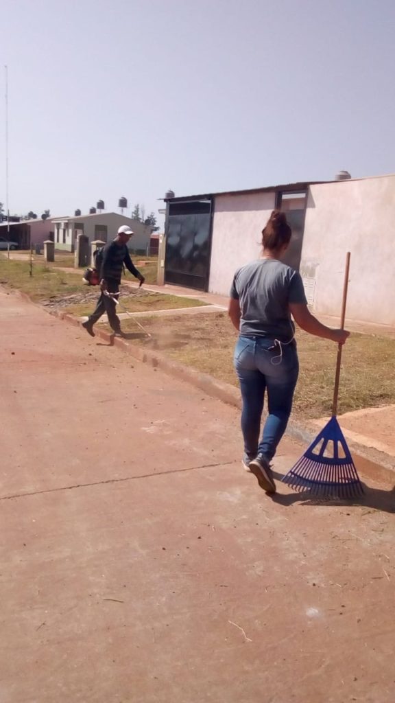 Vecinos de Itaembé Guazú se unen en tareas de prevención ante la emergencia epidemiológica