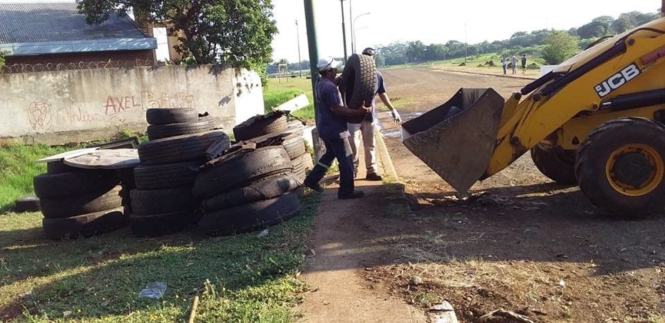 Equipos de limpieza concretaron descacharrado y desmalezamiento ...