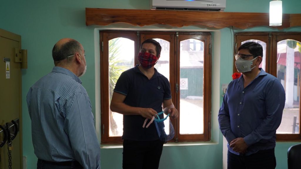 La Epet 13  de San Javier donará mascara protectora facial para los trabajadores del Ingenio Azucarero.