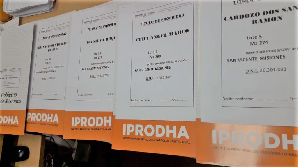 IPRODHA ultima detalles para la entrega de títulos de propiedad en San Vicente, San Pedro y Pozo Azul