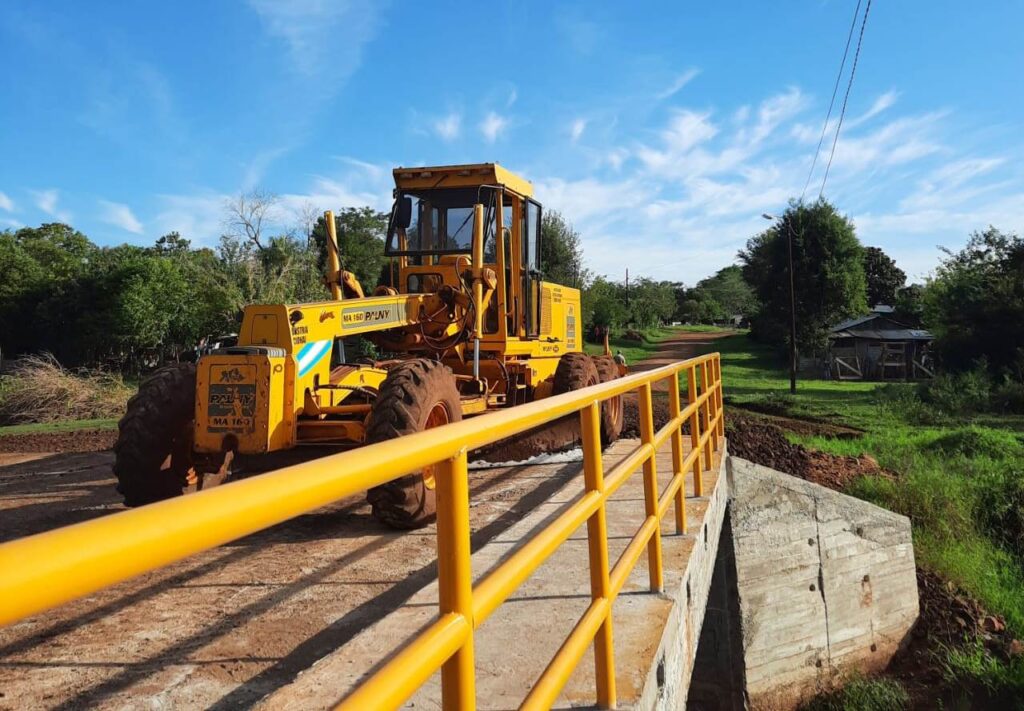 La DPV habilitó un nuevo puente sobre el arroyo Pindapoy Grande en San José